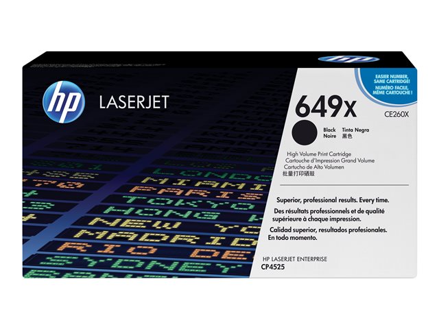 4da65b13-6648-4e14-9977-b2030d7ad4cc HP 649X - Visok izkoristek - črna - originalna - LaserJet - kartuša s tonerjem (CE260X) - slika 1