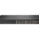 HPE Aruba 6200F 24G Class4 PoE 4SFP+ 370W stikalo - stikalo - maks. Razdalja zlaganja 10 km - 24 vrat - upravljano - mogoče namestiti v omarico