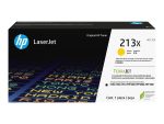 HP 213X - Visok donos - rumena - originalna - LaserJet - kartuša s tonerjem (W2132X) - slika 2