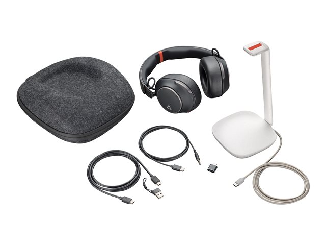 50cd3c53-e804-4ef5-a80e-608e62377135 HP Poly Voyager Surround 85 - slušalke - USB-C prek Bluetooth adapterja - slika 1