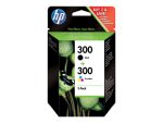 KOMPLET ČRNIL HP 300 ČRNA IN BARVNA ZA Deskjet D2560/F4280