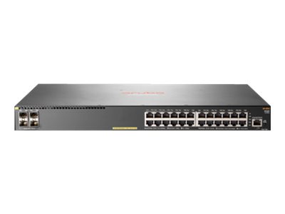 53a95b47-52f0-4e58-8d40-e5ec15b35f3f HPE Aruba 2930F 24G PoE+ 4SFP+ - stikalo - 24 vrat - Upravljano - montažno stojalo - slika 1