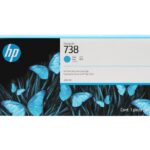 HP 676M6A črnilo 738 Cyan, 300 ml