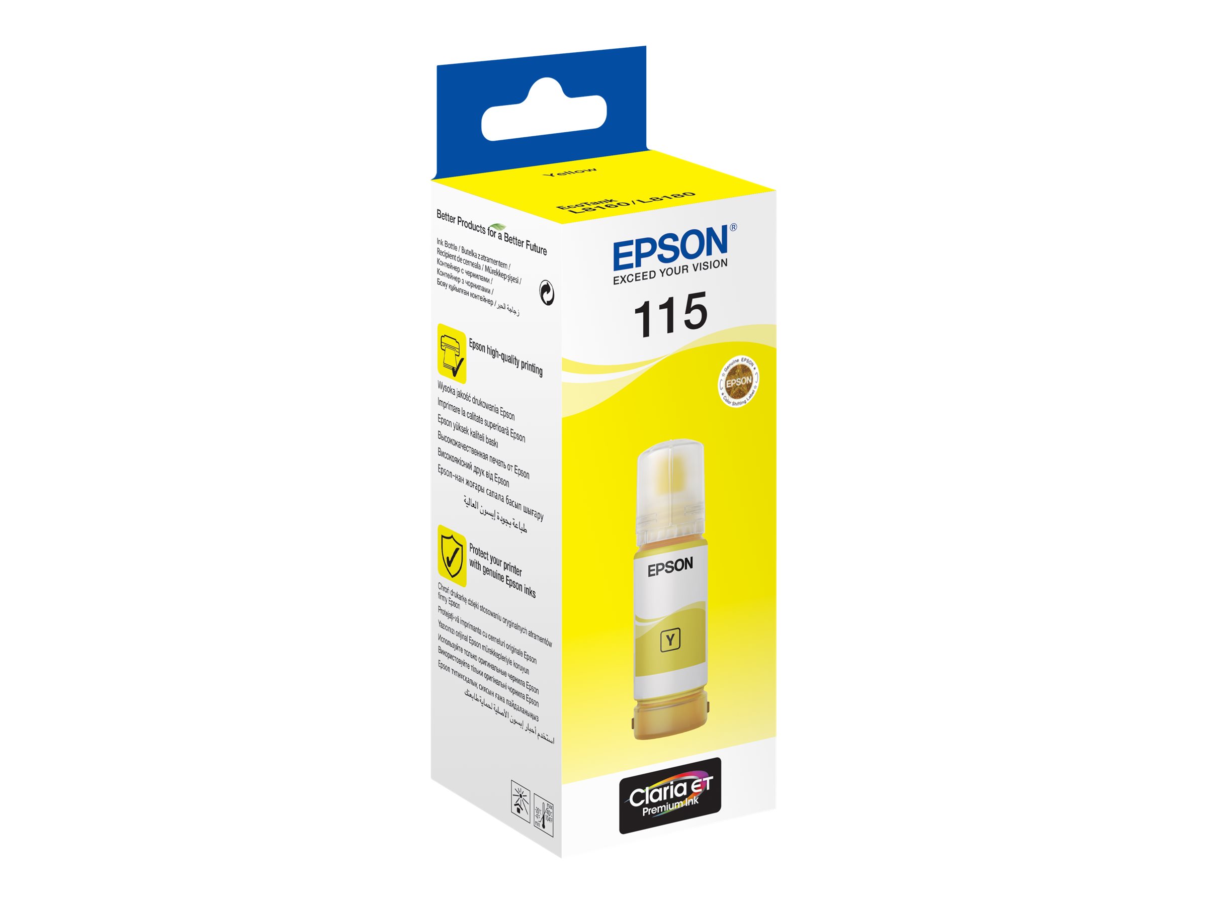 5a17bba1-73ae-469b-bae0-57b5d2d438d5 Epson EcoTank 115 - rumena - originalna - polnjenje črnila - slika 1