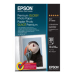 Sijajni fotografski papir Epson Premium - fotografski papir - sijajni - 30 listov - 130 x 180 mm - 255 g/m²