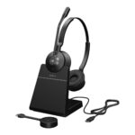 Jabra Engage 55 SE Stereo - slušalke - USB-C prek adapterja DECT