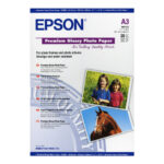 Epson Premium - fotografski papir - sijajni - 20 listov - A3 - 255 g/m²