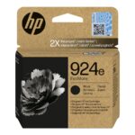 HP 924e EvoMore - črna - originalna - kartuša s črnilom
