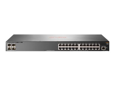 6847cf3a-aadb-4394-b0ab-c6daec56fdaf HPE Aruba 2930F 24G 4SFP+ - stikalo - 24 vrat - Upravljano - nastavljivo na stojalo - slika 1