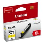 Canon CLI-571Y XL - Visok donos - rumena - originalna - črnilni vložek
