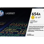 HP 654A - rumena - originalna - LaserJet - kartuša s tonerjem (CF332A)