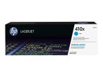 HP 410X - visok izkoristek - cian - originalni - LaserJet - kartuša s tonerjem (CF411X)