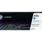 HP 410X - visok izkoristek - cian - originalni - LaserJet - kartuša s tonerjem (CF411X)