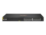 HPE Aruba 6100 24G Class4 PoE 4SFP+ - stikalo - 28 vrat - Upravljano - nastavljivo na stojalo