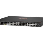 HPE Aruba 6100 48G Class4 PoE 4SFP+ 370W Stikalo - stikalo - 52 vrat - Upravljano - montažno na stojalo