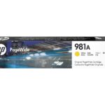 HP 981A - rumena - izvirnik - PageWide - kartuša s črnilom