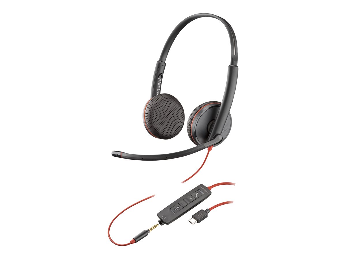734f1598-af86-40a1-b92e-d578bfcb7881 HP Poly Blackwire C3225 - slušalke - USB-C, 3,5 mm priključek - slika 1