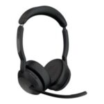 Jabra Evolve2 55 MS Stereo - slušalke - USB-C - s polnilnim stojalom