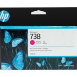 HP 498N6A črnilo 738 Magenta, 130 ml