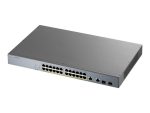 Zyxel GS1350-26HP - stikalo - 24 vrat - pametno - nastavljivo na stojalo - slika 2