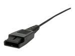 Jabra BIZ 2300 MS QD Duo - slušalke - Hitra prekinitev povezave - slika 2