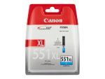 Canon CLI-551C XL - Visok izkoristek - cian - originalni - črnilni vložek
