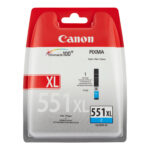 Canon CLI-551C XL - Visok izkoristek - cian - originalni - črnilni vložek
