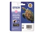 Epson T1576 - vivid light magenta - original - kartuša s črnilom