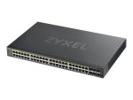 Zyxel GS1920-48HPv2 - stikalo - 48 vrat - pametno - montažno na stojalo - slika 2