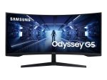 Samsung Odyssey G5 C34G55TWWP - Serija G55T - LED monitor - ukrivljen - 34" - HDR - slika 2