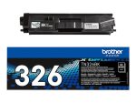 Brother TN326BK - črna - originalna - kartuša s tonerjem - slika 2