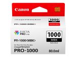 Canon PFI-1000 MBK - mat črna - izvirnik - črnilni vložek - slika 2