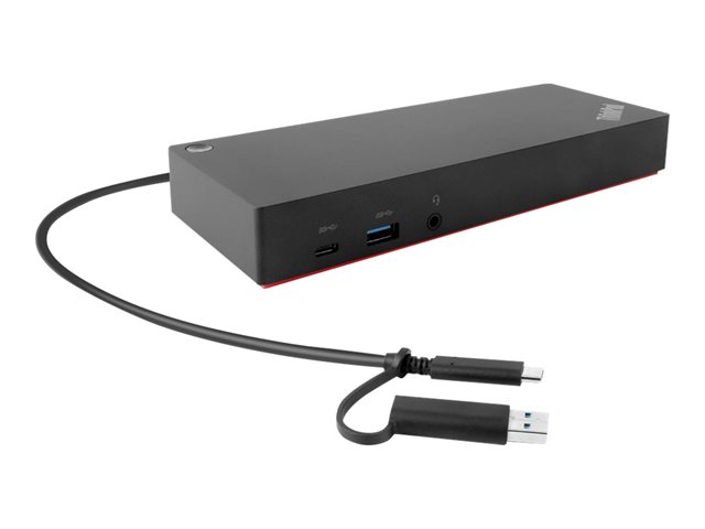 83816290-6f2b-4733-84f0-3d44d40a7bd5 Lenovo ThinkPad Hybrid USB-C s priključno postajo USB-A Dock - Priklopna postaja - USB-C - 2 x HDMI, 2 x DP - 1GbE - slika 1