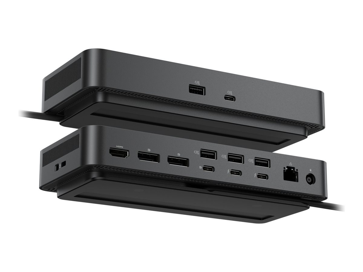 84e85df2-ad8a-4e06-a74f-63a9387485ab Dell Pro Thunderbolt 5 Smart Dock SD25TB5 - docking postaja - Thunderbolt 5 - HDMI, 2 x DP, 2 x Thunderbolt 5, USB-C - 1GbE, 2.5GbE - slika 1