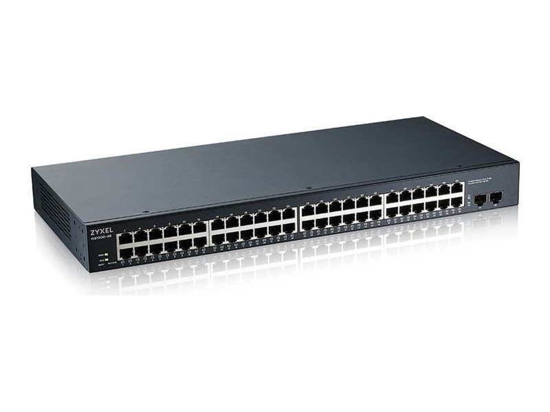 85b14bf6-9e3f-4790-a0db-10fa40df0913 Zyxel GS1900-48 - stikalo - 48 vrat - pametno - nastavljivo na stojalo - slika 1