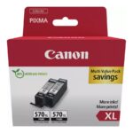 Canon PGI-570PGBK XL Twin Pack - 2-paket - XL - črna - originalni - črnilni vložek