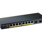 Zyxel GS1900-10HP - stikalo - 8 vrat - pametno