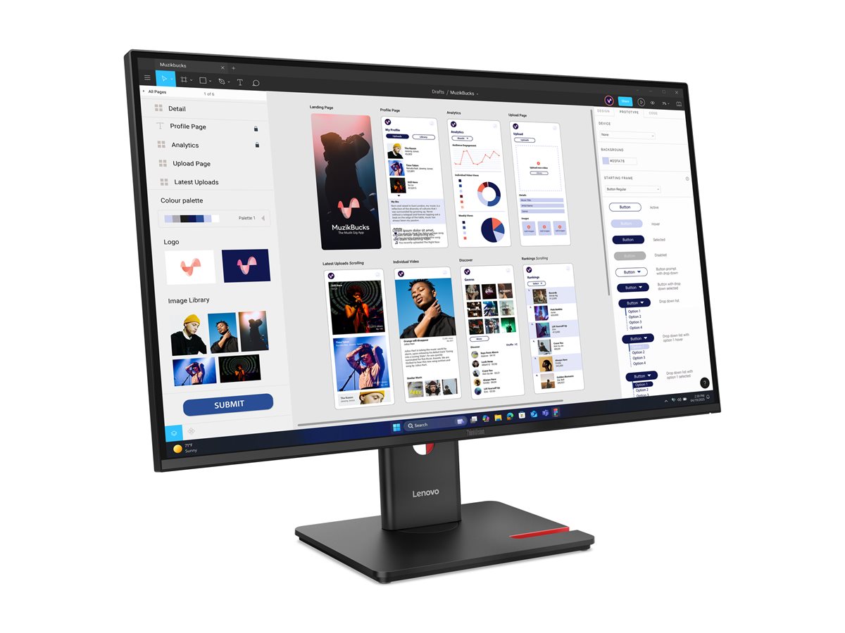 88695d38-8e31-4c4d-af29-1f5a2a1562b9 Lenovo ThinkVision T32UD-40 - LED monitor - 4K - 32" - slika 1