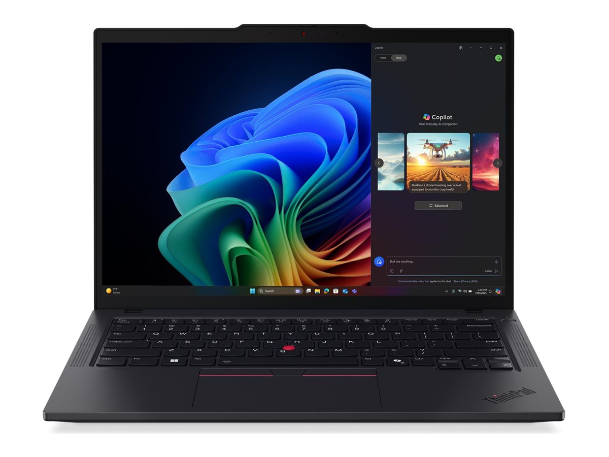 8a330b57-ca51-472d-bd50-4474fbfe2313 Lenovo ThinkPad T14 Gen 6 - Copilot+ PC - 14" - AMD Ryzen AI 7 PRO - 350 - 32 GB RAM - 1 TB SSD - slovenski - slika 1