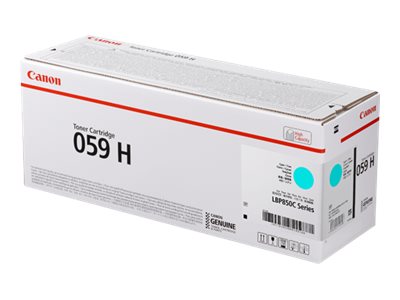 8a389f1d-ed54-43c4-b83d-8619b9f3dd29 Canon 059 H - visoka zmogljivost - cian - originalna - kartuša s tonerjem - slika 1