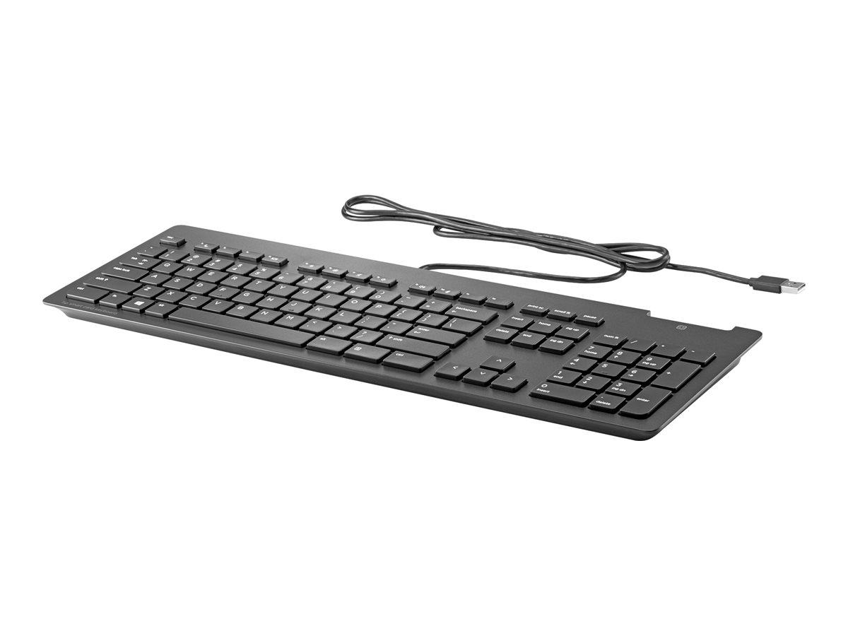 8c2e5273-efe5-46e9-a701-7ecd281a0215 HP Business Slim v2 - tipkovnica - QWERTZ - bosanščina/hrvaščina/črnogorščina/slovenščina/srbščina - črna vnosna naprava - slika 1