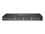 HPE Aruba Networking CX 6000 48p 10M/100M/1G 4p SFP 1G stikalo - stikalo - 48 portov - upravljano - priklopno v rack