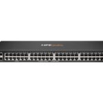 HPE Aruba Networking CX 6000 48p 10M/100M/1G 4p SFP 1G stikalo - stikalo - 48 portov - upravljano - priklopno v rack