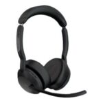 Jabra Evolve2 55 MS Stereo - slušalke - USB-A - s polnilnim stojalom