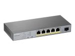 Zyxel GS1350-6HP - stikalo - 6 vrat - pametno - slika 2