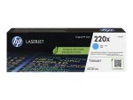 HP 220X - visok izkoristek - cian - original - LaserJet - kartuša s tonerjem (W2201X)