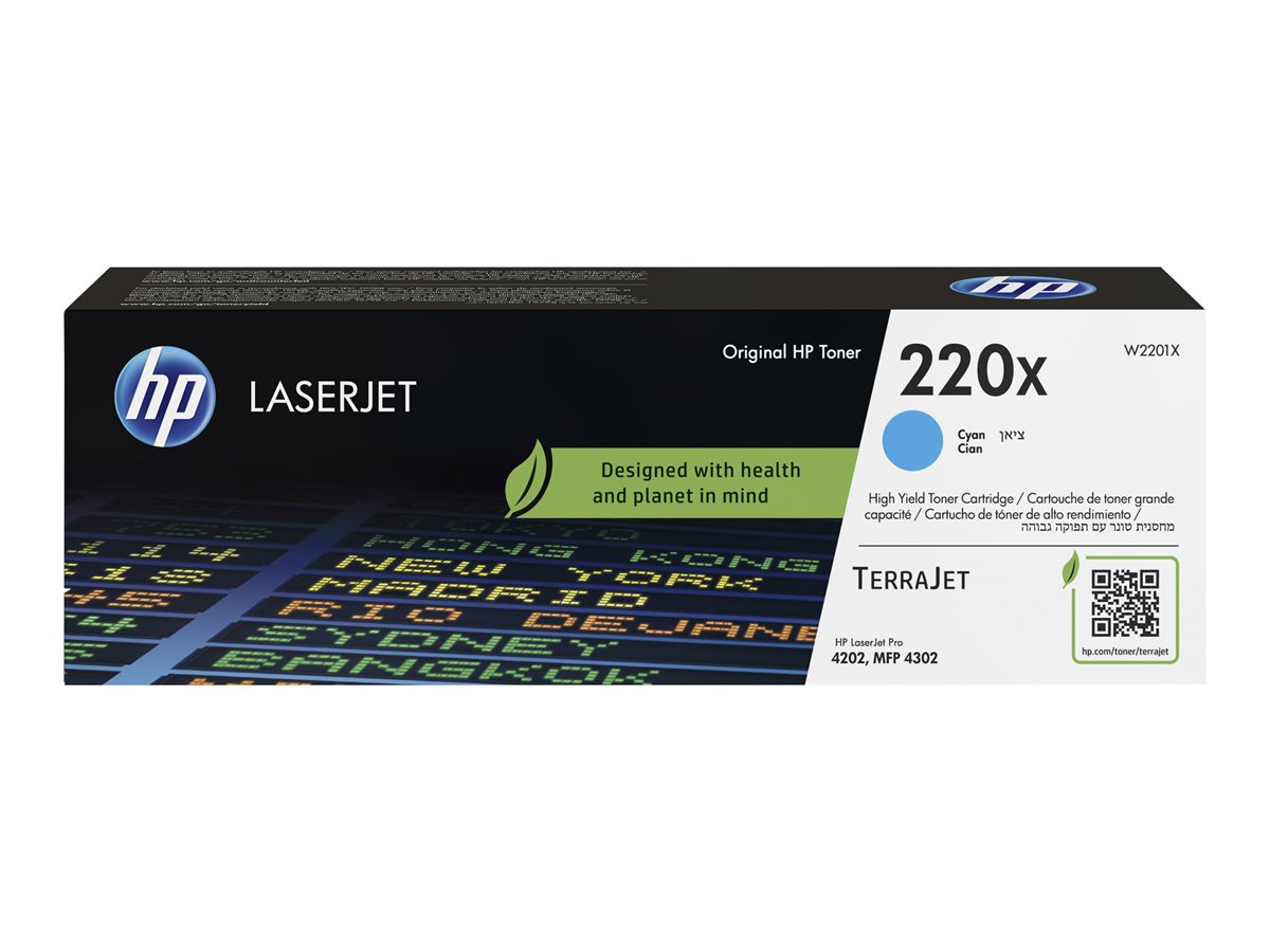 9a94cecb-0b16-4db3-a604-c3c28db7b5f4 HP 220X - visok izkoristek - cian - original - LaserJet - kartuša s tonerjem (W2201X) - slika 1