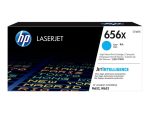 HP 656X - visok izkoristek - cian - originalni - LaserJet - kartuša s tonerjem (CF461X)