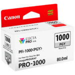 Canon PFI-1000 PGY - foto siva - izvirnik - črnilni vložek