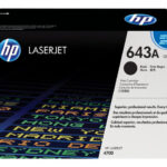 HP 643A - črna - original - LaserJet - kartuša s tonerjem (Q5950A)